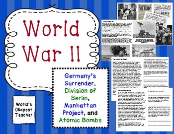 Preview of World War II: War's End, Germany Surrenders, Manhattan Project, Atomic Bombs