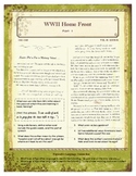 World War II Home Front Part 1: A Cross-Curricular Approach