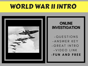 Preview of World War II Intro - FREE