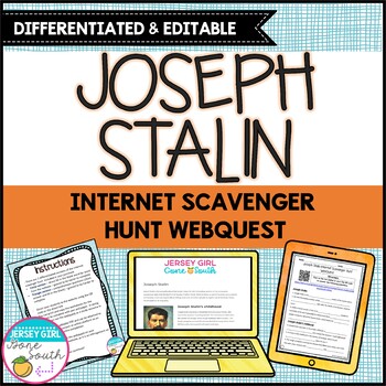 Preview of Joseph Stalin Differentiated Internet Scavenger Hunt WebQuest Activity
