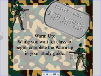 Preview of World War II Lesson 4: WWII Aftermath Difficult Peace