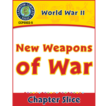 Preview of World War 2: New Weapons of War Gr. 5-8