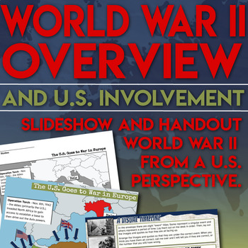 Preview of World War II Overview - Slideshow and Visual Timeline