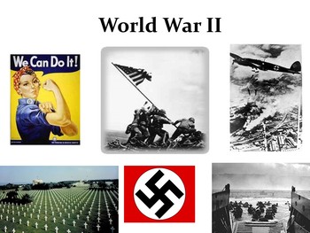 Preview of World War II PowerPoint and Guided Notes (World War 2, WWII)