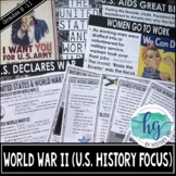 World War 2 (World War II) PowerPoint and Guided Notes for
