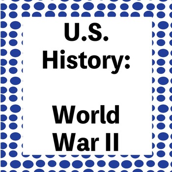 Preview of World War II Powerpoint