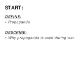 World War II Propaganda Slideshow