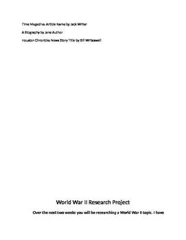 research paper questions about world war 2