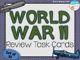 World War II Review Task Cards - Set of 32