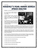 Pearl Harbor Speech Analysis of Roosevelt's World War II Speech