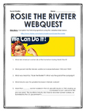 World War II - Rosie the Riveter - Webquest with Key (FREE)