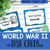 World War II Task Cards