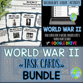 World War II Task Cards BUNDLE