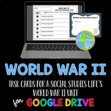 World War II Task Cards Google Drive