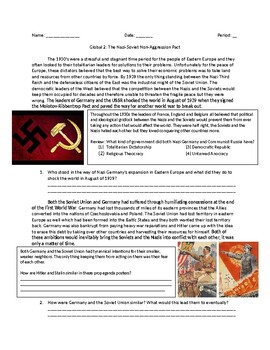 Preview of World War II: The Nazi-Soviet Non-Aggression Pact