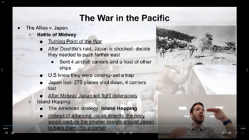 Preview of World War II: The War in the Pacific Ends (High School U.S History)