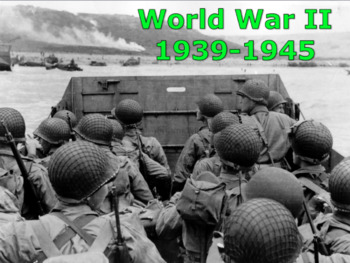 Preview of World War II (U.S. History) Bundle w/ video Google Drive Download