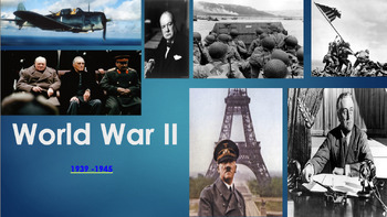 World War II (U.S. History, Post-1877) by Historical Learnings | TPT