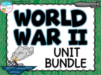 Preview of World War II Unit Bundle (WWII, WW2)