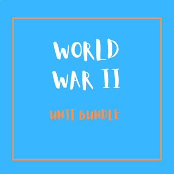 Preview of World War II Unit Bundle