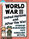World War II United Nations and After the War Internet Sca