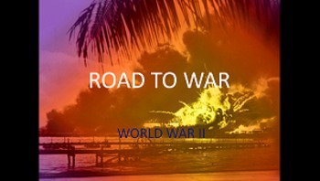 Preview of World War II Up to U.S. Involvement PPT with Youtube Links, Pics, and Animation