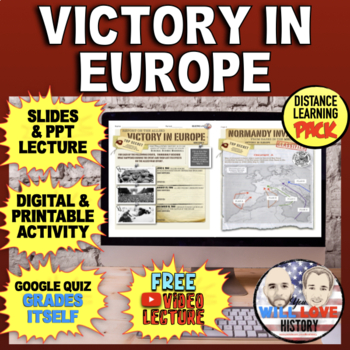Preview of World War II | Victory in Europe | Digital Learning Pack