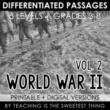 Preview of World War II: Passages (Vol. 2) - Distance Learning Compatible