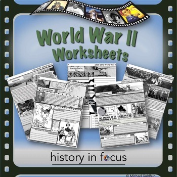 Preview of World War II Worksheets