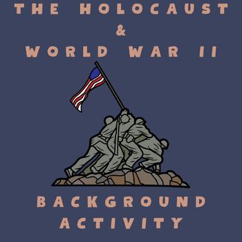 Preview of World War II and Holocaust Background Information Activity, GOOGLE SLIDES