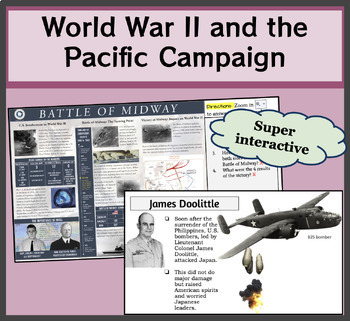 Preview of World War II and the Pacific Campaign