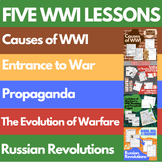World War One Bundle (5 lessons) High School