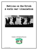 World War One Classroom Simulation - Simulate the start of