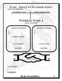 World War One Guided Graphic Doodle Notes