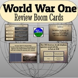 World War One Review Boom Cards