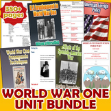 World War 1 Unit Bundle (U.S. History / World History)