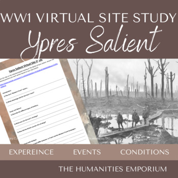 Preview of World War One - Virtual Site Study - The Western Front
