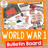 World War One Bulletin Board- Causes, Battles, New Technol