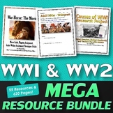 World War One & World War Two - MEGA Resource Bundle (Worl
