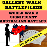 World War Two - Australia Significant Battles (Europe and 