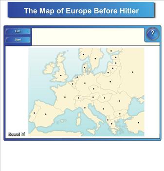 Preview of World War 2 Smartboard Activity - "The Road to War" - CLEARANCE - Older Version