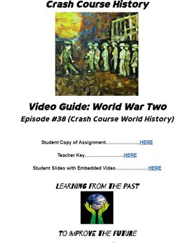Preview of World War Two Video Guide - Crash Course World History #38
