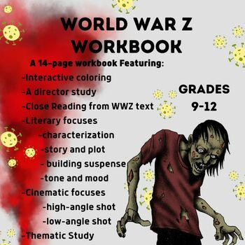 Preview of World War Z (full workbook)