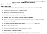 World Wars Movie Notes (History Channel)