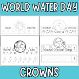 World Water Day Crown Craft Party Headband Hat | Water Day