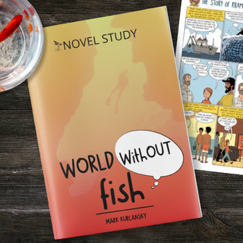 Preview of World Without Fish Novel Study - Science Literacy