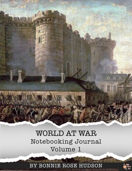 Preview of World at War Notebooking Journal, Volume 1 (Plus Easel Activity)