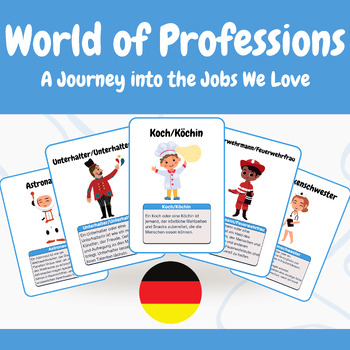 Preview of World of Professions : A Journey into the Jobs We Love - German version