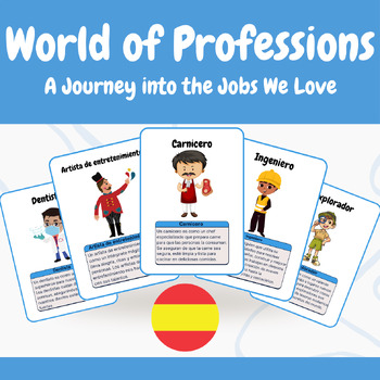 Preview of World of Professions : A Journey into the Jobs We Love - Spanish Version