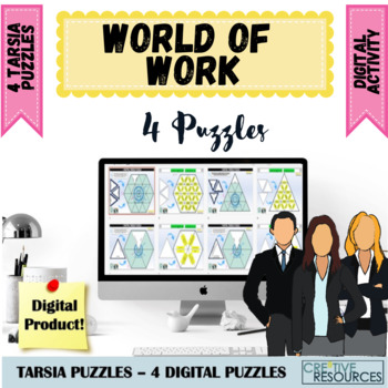 Preview of World of Work Digital Tarsia Puzzles